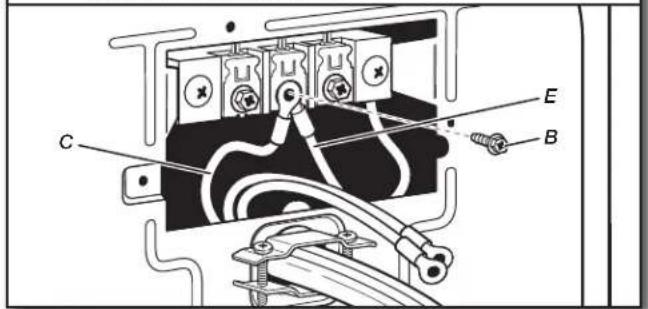 MAYTAG MEDB955FW - Connect neutral ground wire and neutral wire - 1