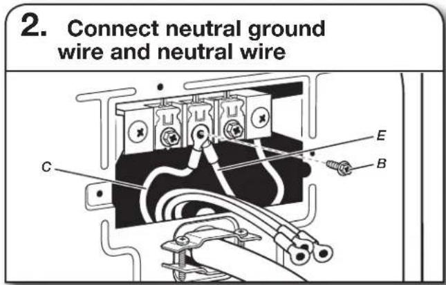 MAYTAG MEDB955FW - 4-Wire Power Supply Cord Connection - 6