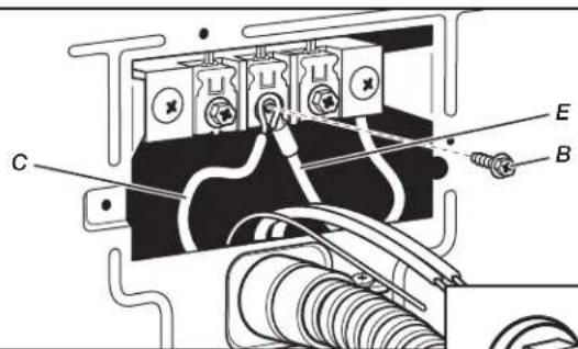 MAYTAG MEDB955FW - Connect neutral ground wire and neutral wire - 1