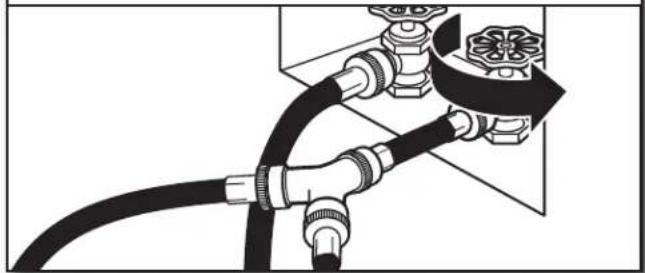 MAYTAG MEDB955FW - Ouvrir le robinet d'eau froide - 1