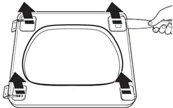 MAYTAG MEDB955FW - Remove door from dryer cabinet - 4