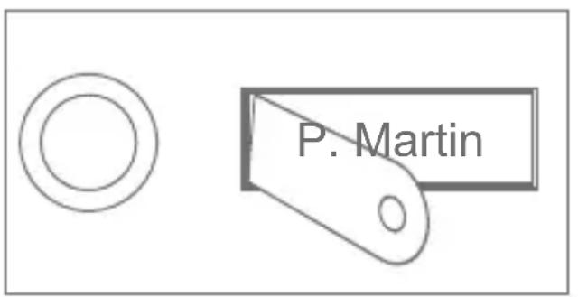 DoorBird D204 - CHANGING THE LABELING ON THE NAME PLATE - 1