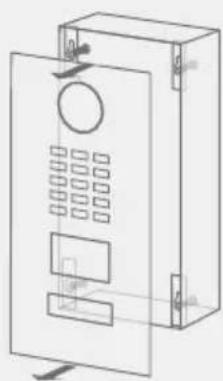 DoorBird D21DKH - RETRAIT DU BOITIER - 4