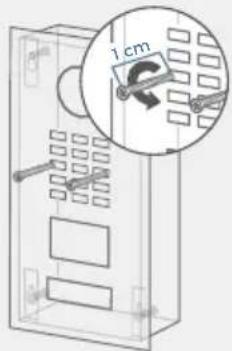 DoorBird D21DKH - REMOVING THE CASING (ONLY FOR ORDERS PLACED IN THE DOORBIRD CONFIGURATOR) - 2