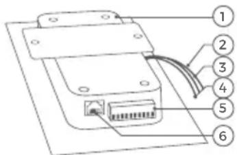 DoorBird D21DKH - DEVICE EXAMPLE WITH 1 CALL BUTTON - 2