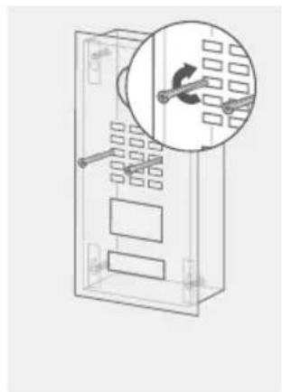 DoorBird D21DKH - MOUNTING THE FRONT COVER - 5