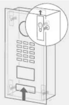 DoorBird D21DKH - GEHÄUSE ENTFERNEN (NUR BEI BESTELLUNGEN IM DOORBIRD KONFIGURATOR) - 3