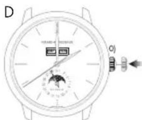 Girard-Perregaux Laureato 80189D56A13256A - Hour and minute - 4