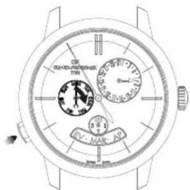 Girard-Perregaux Laureato 80189D56A13256A - Day of the week - 1