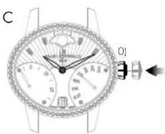 Girard-Perregaux Laureato 80189D11A431CB6A - Hour and minute - 4