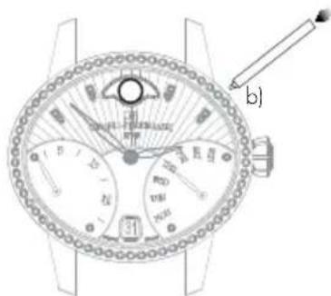 Girard-Perregaux Laureato 80189D11A431CB6A - Phases de lune - 1