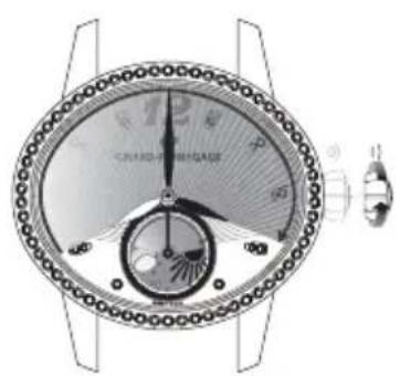 Girard-Perregaux Laureato 80189D11A431CB6A - Считывание показаний - 1