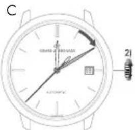 Girard-Perregaux Laureato 80189D11A431CB6A - Настройка - 1