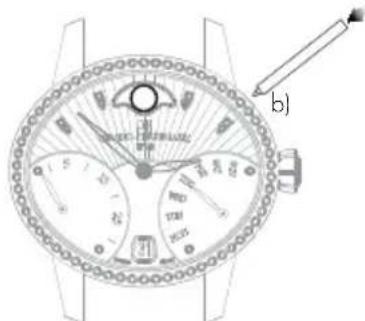 Girard-Perregaux Laureato 80189D11A131CB6A - Wochentag - 2