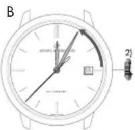 Girard-Perregaux Laureato 80189D11A131CB6A - Трехпозиционная головка - 4