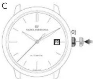 Girard-Perregaux Laureato 80189D11A131CB6A - Настройка - 2