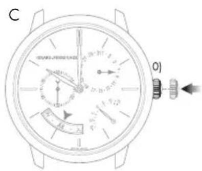 Girard-Perregaux Laureato 80189D11A131CB6A - Datario a lancetta - 2