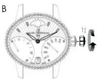 Girard-Perregaux Laureato 80189D11A131CB6A - Hour and minute - 3