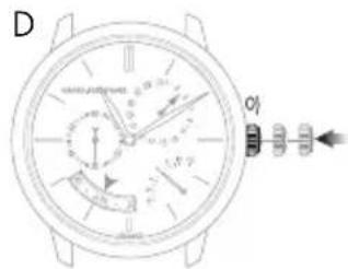 Girard-Perregaux Laureato 80189D11A131CB6A - Ore e minuti - 4