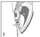 BLACK & DECKER F2050 - IRONING WITHOUT STEAM - 1