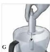 BLACK & DECKER FP2500S - HOW TO CHOP IN THE LARGE OR SMALL (model FP2510S only) WORKBOWL: - 1