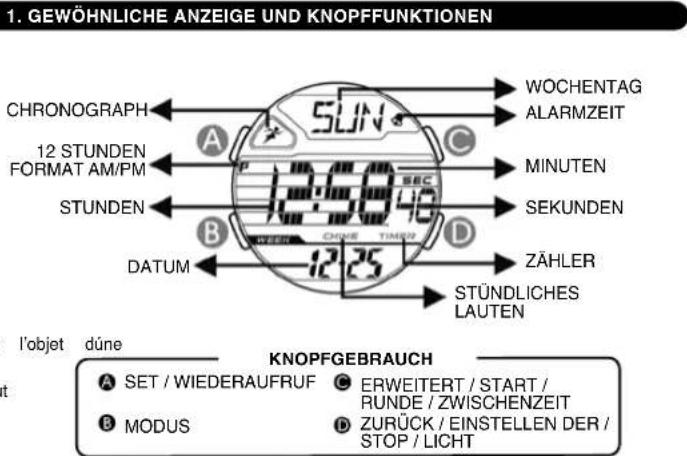 Calypso K5697 Digital - CARATERISTIQUES ET SPECIFICATIONS - 2