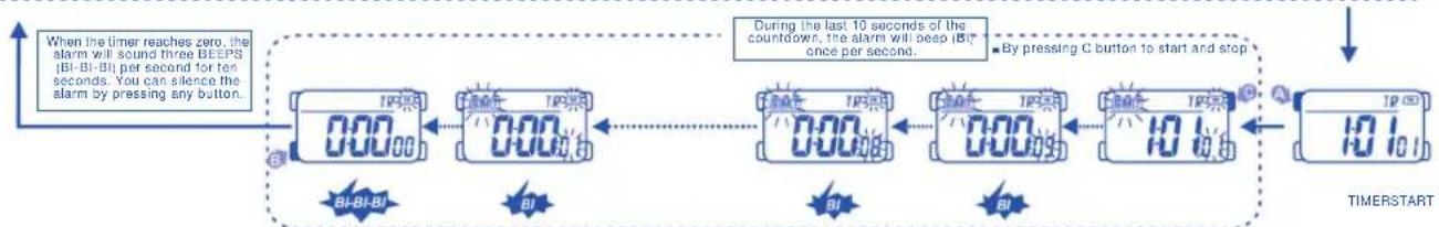 Calypso K5590 - HOW TO USE TIMER - 2