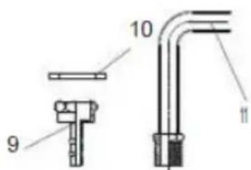 Limit LIGMF60X - Raccordement du tuyau flexible - 2