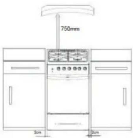 Limit LIGMF60X - Installation de la cuisinière - 1