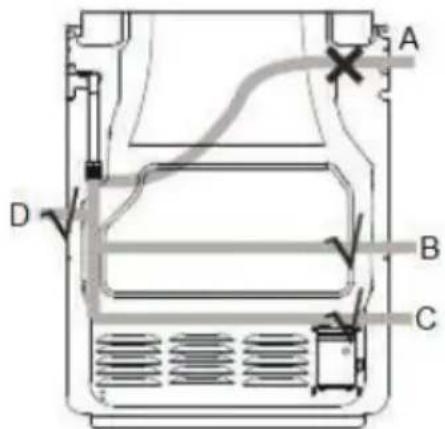 Limit LIGMF60X - Raccordement du tuyau flexible - 1