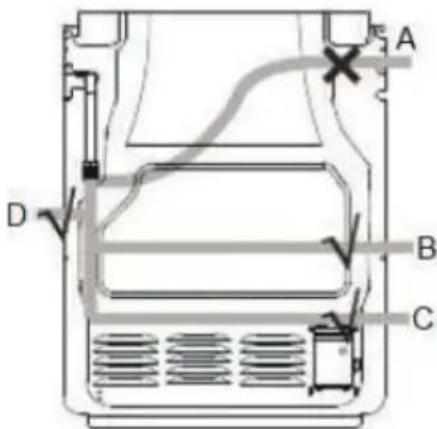 Limit LIGEFB60 - Raccordement du tuyau flexible - 1