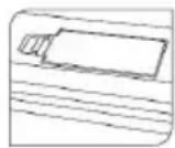 ECG KV 125 - Replacing the battery - 1