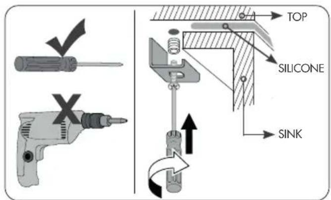 SMEG VZ79CT - UNDERMOUNT INSTALLATION - 5