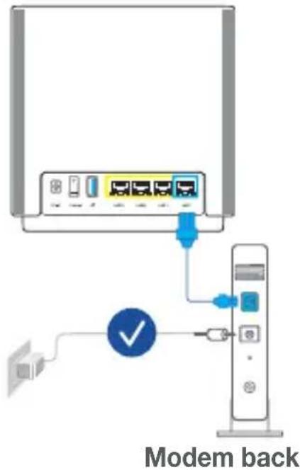 ASUS ZenWiFi AC CT8 - Prepare your Modem - 2