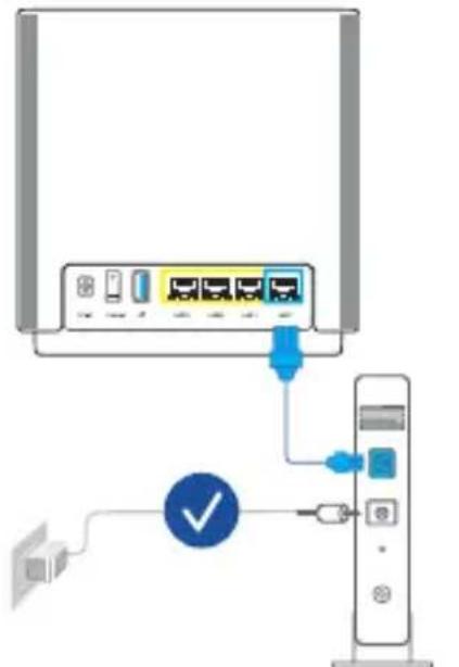 ASUS ZenWiFi AC CT8 - Priprava modema - 2