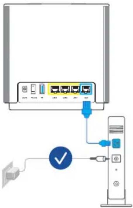 ASUS ZenWiFi AC CT8 - Příprava modemu - 2