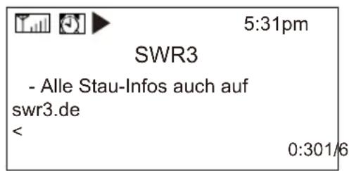 Ferguson Regent i100 - Lancer la lecture de la radio internet - 3