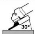 BOSCH GWS 17150E CI Professional - Action Figure Please observe Page - 1