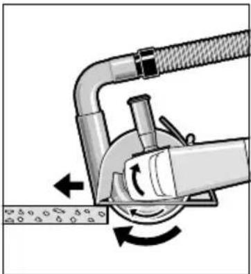 BOSCH GWS 21230 JHV Professional - Steen doorslijpen - 3