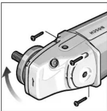 BOSCH GWS 21230 JHV Professional - Girare la testadell'eletttroutensile - 1
