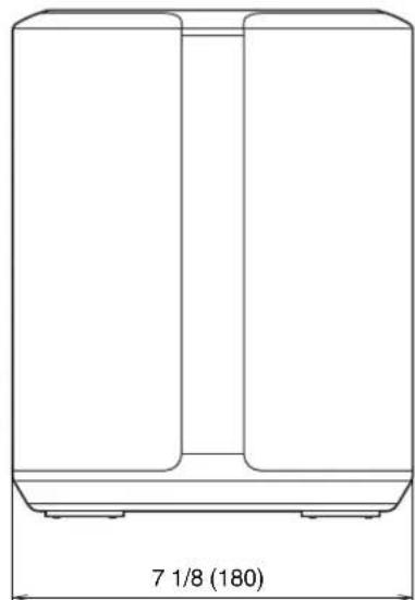 DENON Home 350 - Dimensions - 2