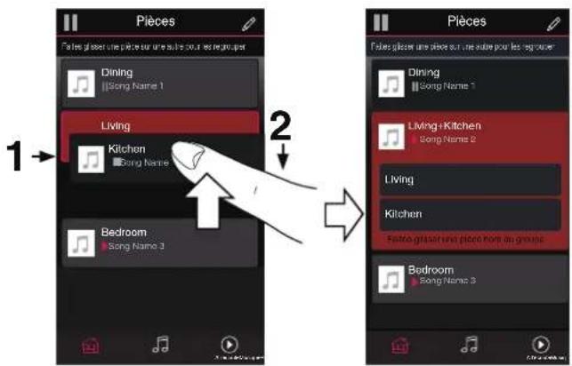 DENON Home 350 - Association de pièces - 1