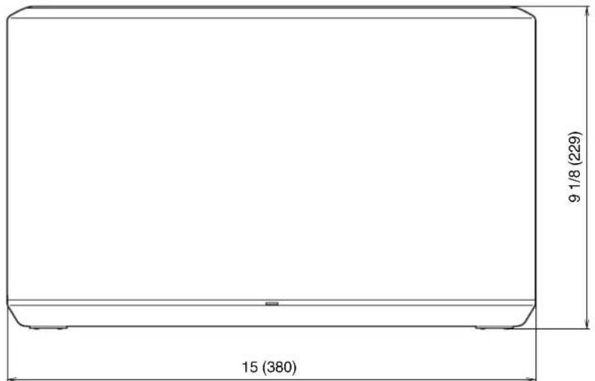DENON Home 350 - Dimensions - 1