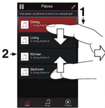 DENON Home 350 - Association de toutes les pièces (mode party) - 1
