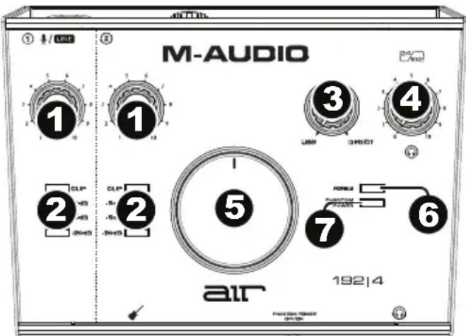 M-AUDIO AIR 192|Vocal Studio Pro - Oberseite - 1