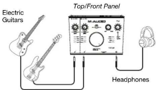 M-AUDIO AIR 192|8 - Connection Diagrams - 6