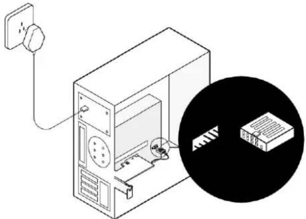 TP-LINK Archer TX3000E - Connection à un ordinateur - 4