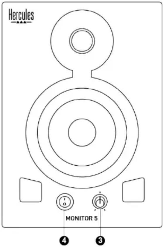 HERCULES Monitor 5 - HET GEBRUIK VAN DE MONITOR 5 SPEAKERS - 1