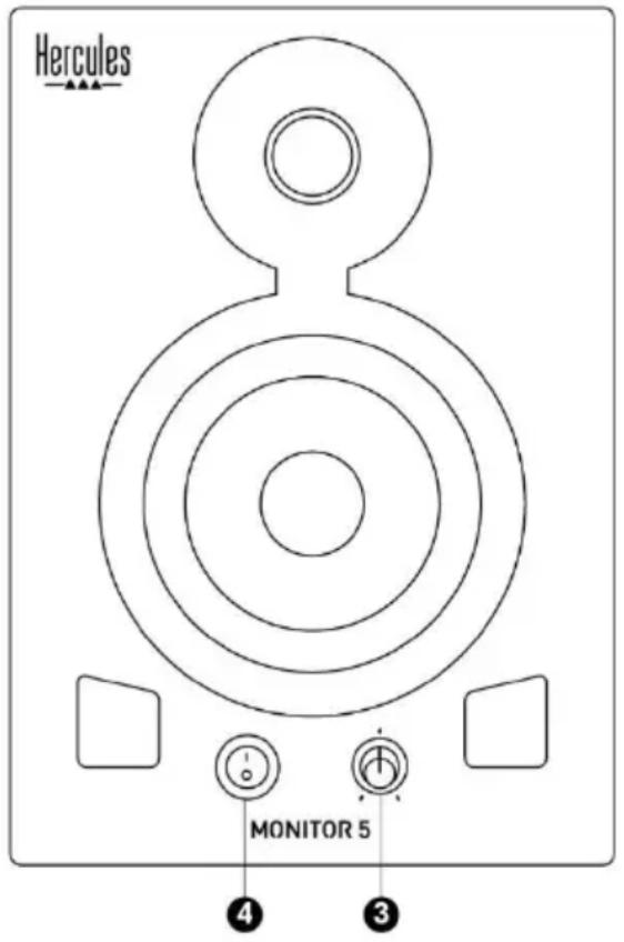 HERCULES Monitor 5 - 使用您的 MONITOR 5 揚聲器 - 1