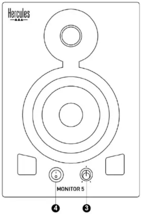 HERCULES Monitor 5 - NUTZUNG IHRER MONITOR 5 LAUTSPRECHER - 1